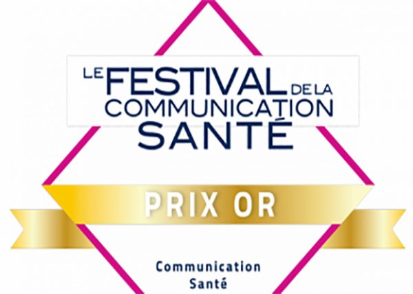 Prix Or au Festival de la communication santé 2018
